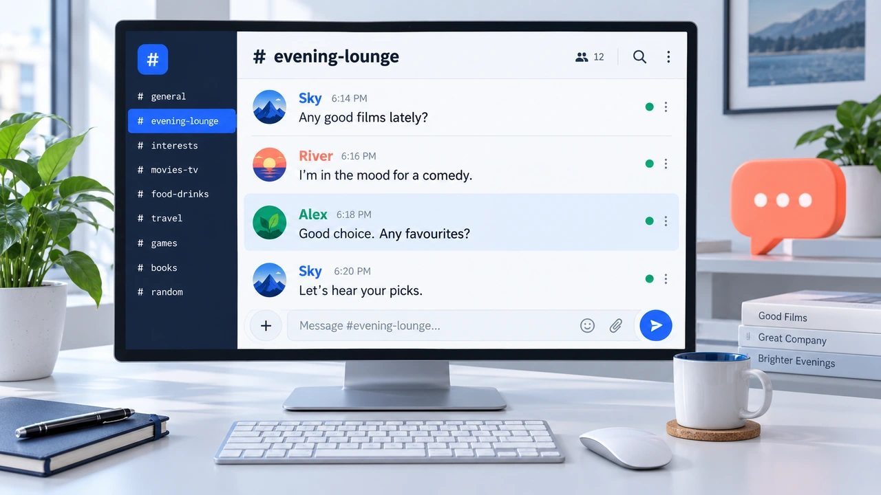 Sex chat room tips — a lively group conversation in an adult chat room